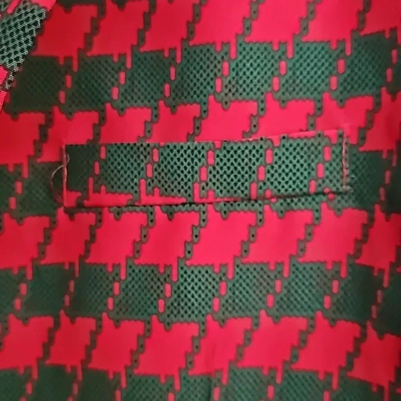 NWOT Christmas Blazer Dec. 25th ugly X-Mas jacket men XL red and green lined - Picture 5 of 12